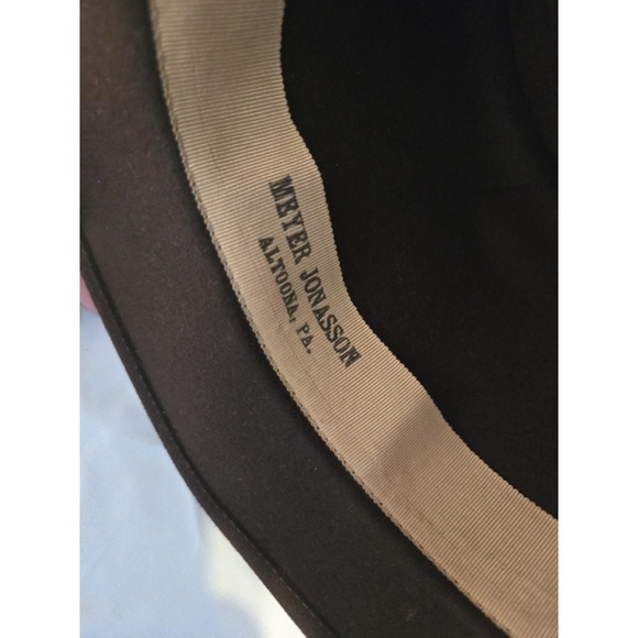 Vtg Stetson Fifth Avenue Womens‎ Cloche Hat 22.5 Brown Wool Felt Ribbon Luxury main image 8